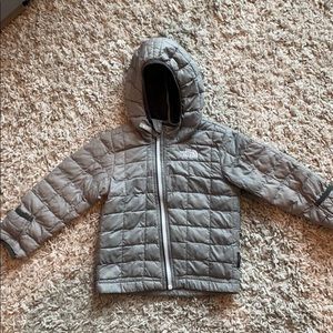 The North Face: 18-24 mo Gray insulated coat